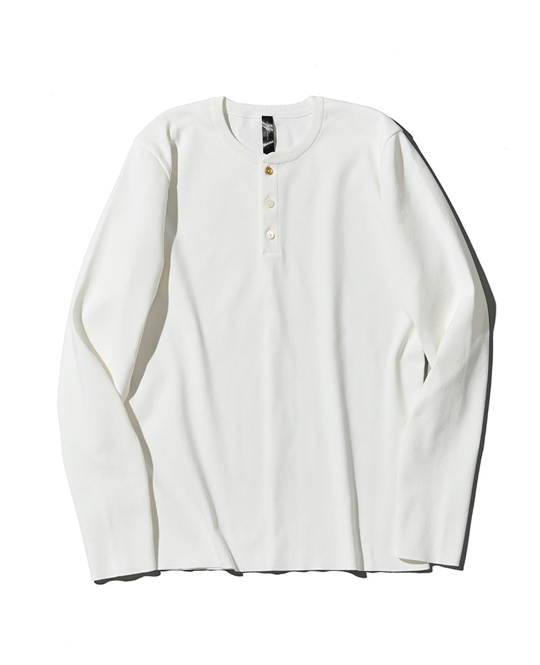 LEON別注 ct surf ヘンリーネックロングスリーブT