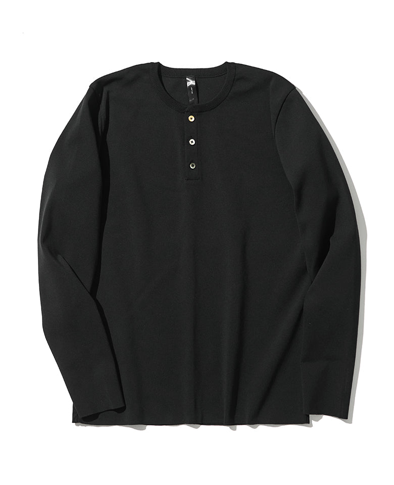 LEON別注 ct surf ヘンリーネックロングスリーブT