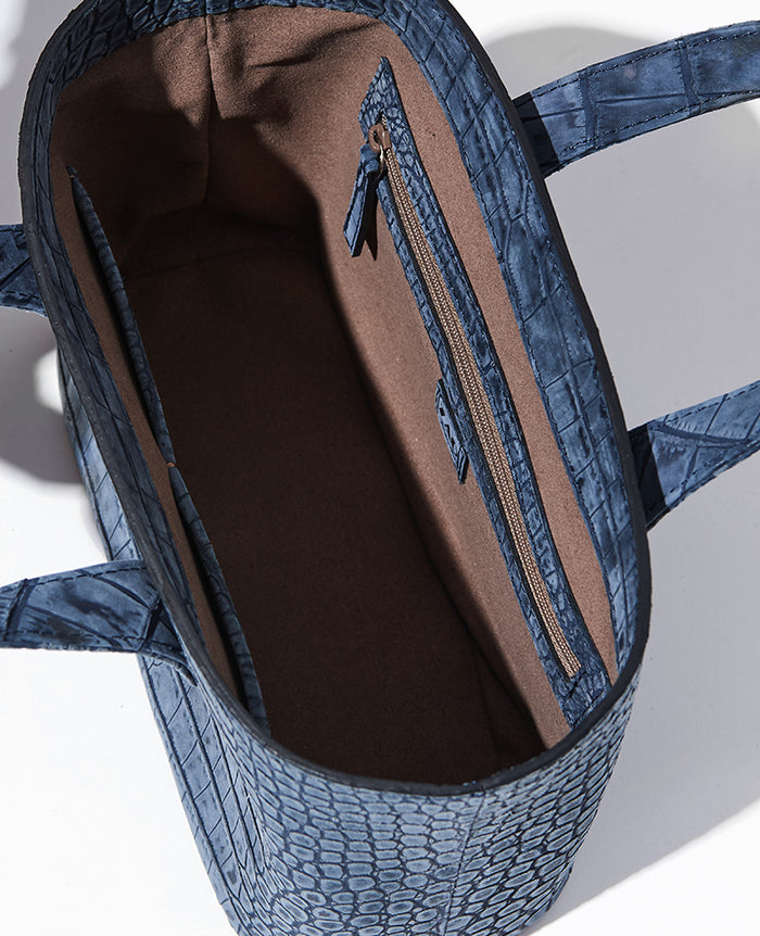 マットスモールクロコダイル ヌバック仕上げミニトートバッグ – 買えるLEON