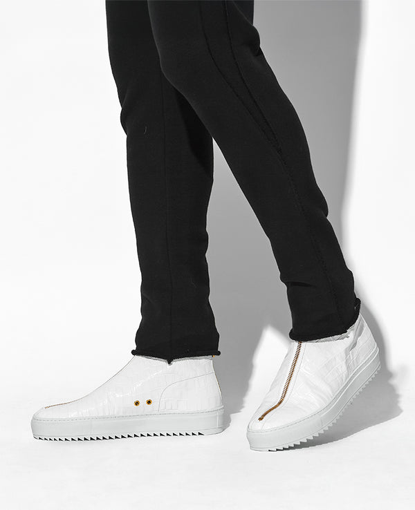 LEON別注 ダブルジップスニーカー
