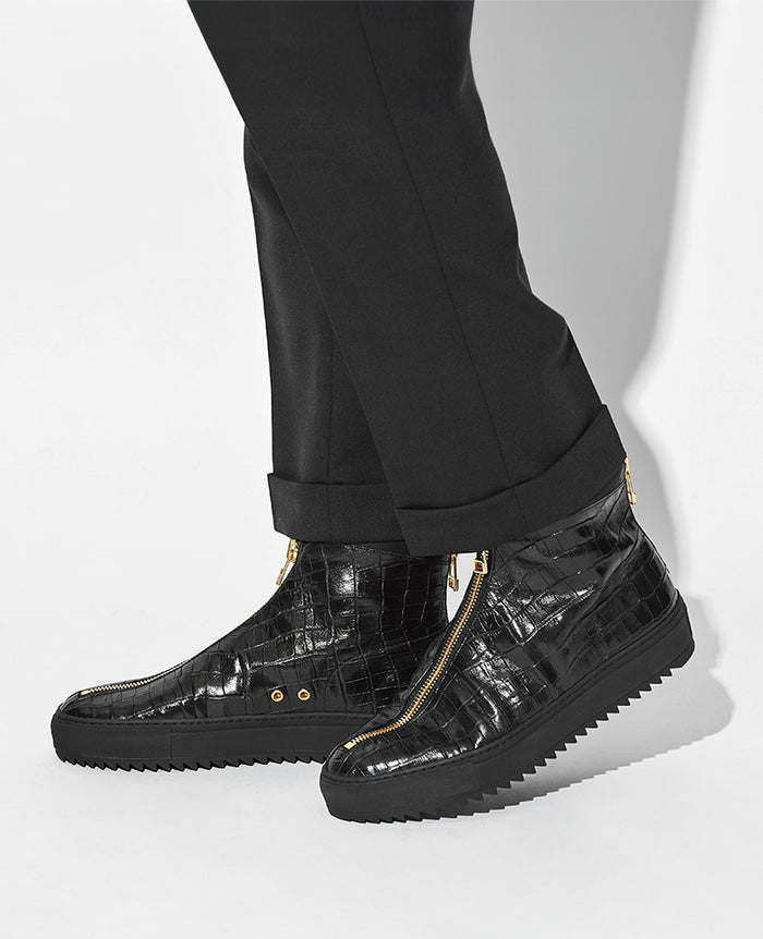 LEON別注 ダブルジップスニーカー – 買えるLEON