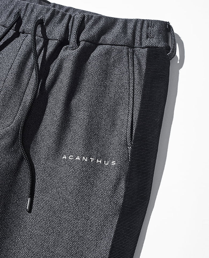 LEON別注】ヘリンボンプリント トラックパンツ – 買えるLEON