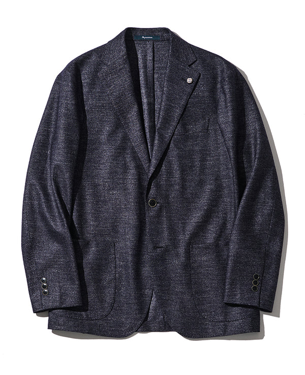 ニットデニムジャケット