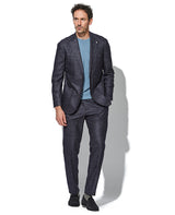 ニットデニムセットアップ（ネイビー）