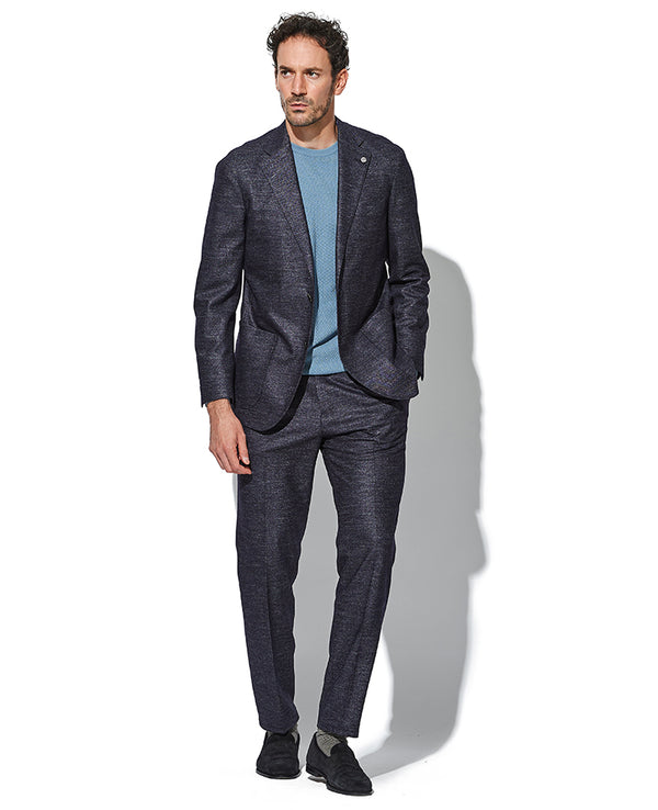 ニットデニムセットアップ（ネイビー）