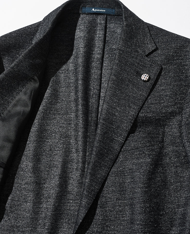 ニットデニムセットアップ（グレー）