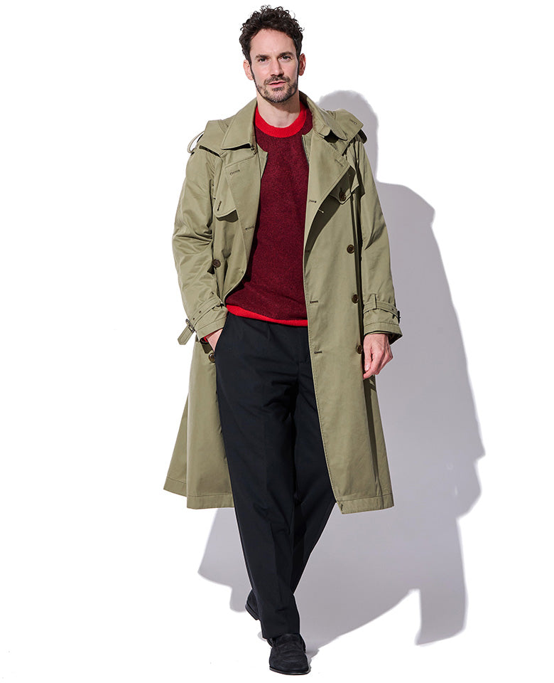 ＜AQ×Yoshida Tokihito＞トレンチコート