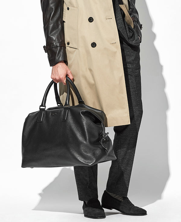 Leather Boston Bag