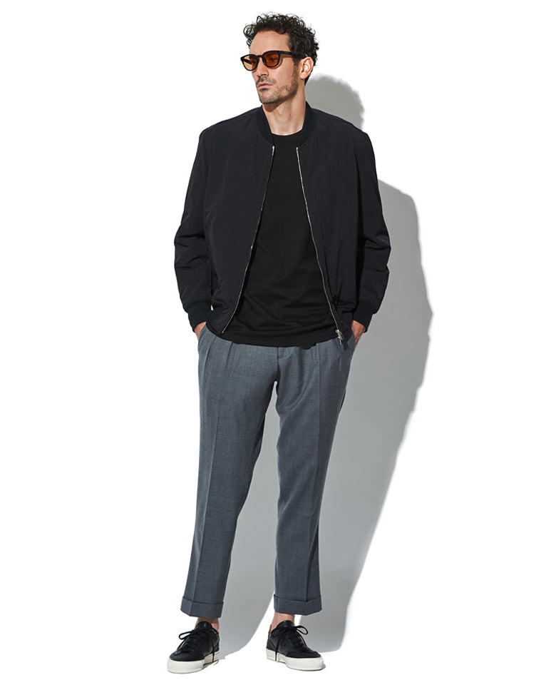 コットン/ナイロン ウェザークロス MA-1