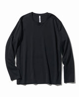 コットンダブルフェイス スリムフィットロングスリーブTee