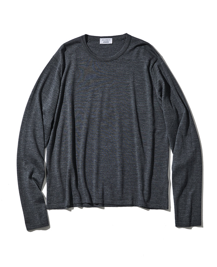 極美品 ジョンスメドレー RHC別注 ロンハーマン ニット 英国製 ウール 黒