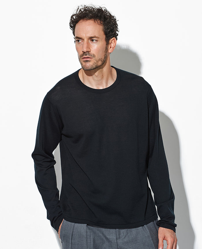 John Smedley 30GクルーネックニットL/S – 買えるLEON