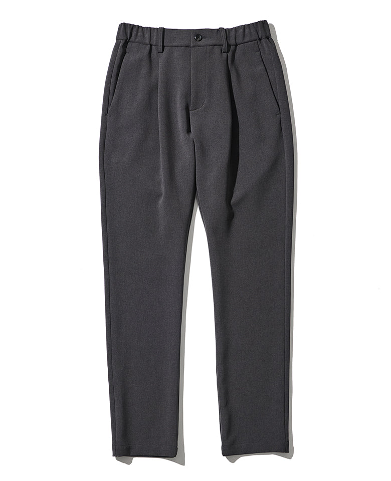 ポリエステルストレッチダブルクロスセットアップ（グレー）