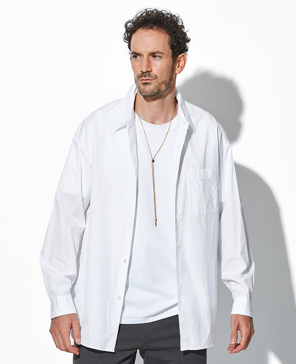 140/2 ギザブロード L/Sシャツ