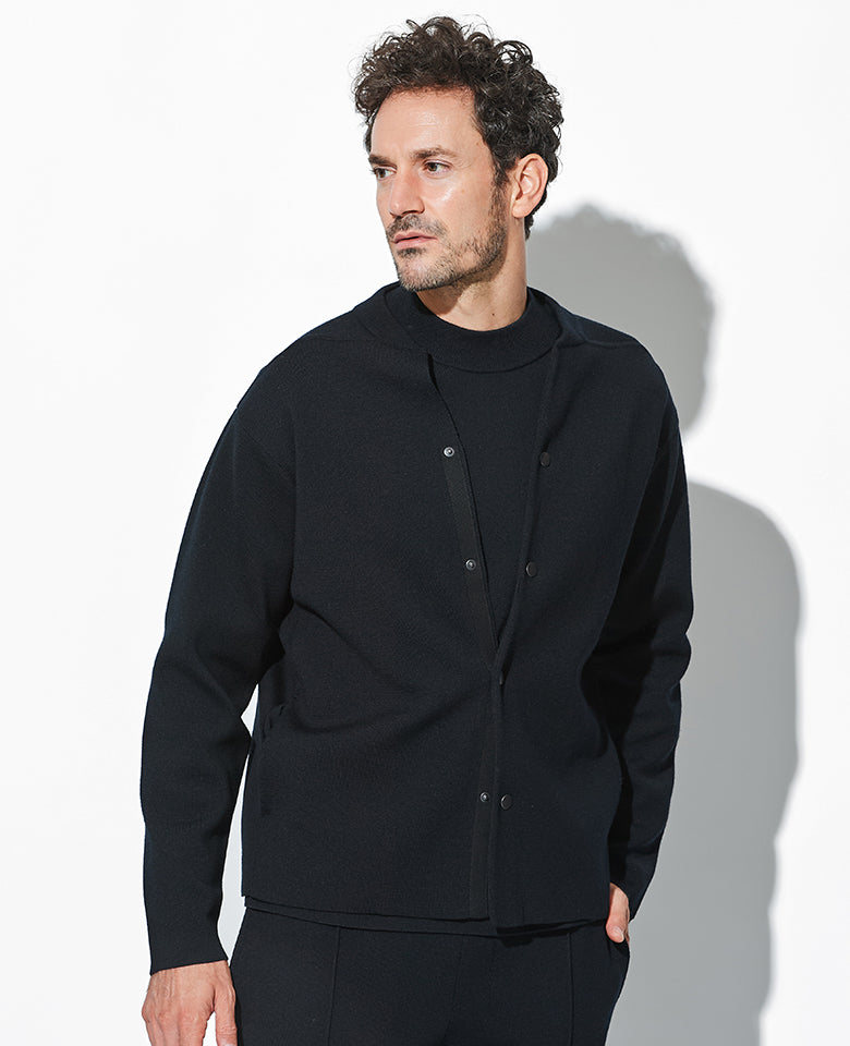 LEON別注 リネアニット 3ピース（ダークネイビー）