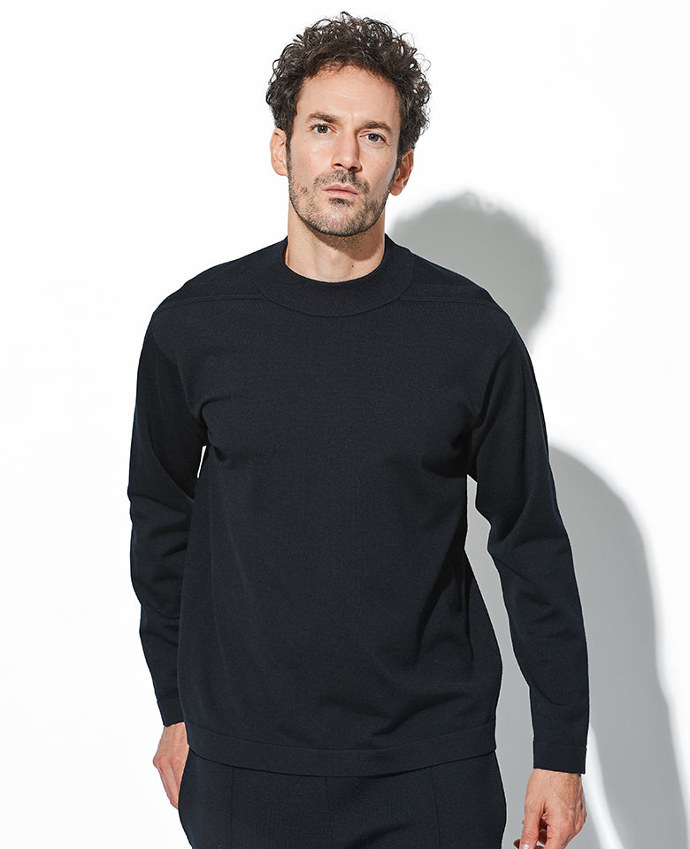 LEON別注 リネアニット 3ピース（ダークネイビー）