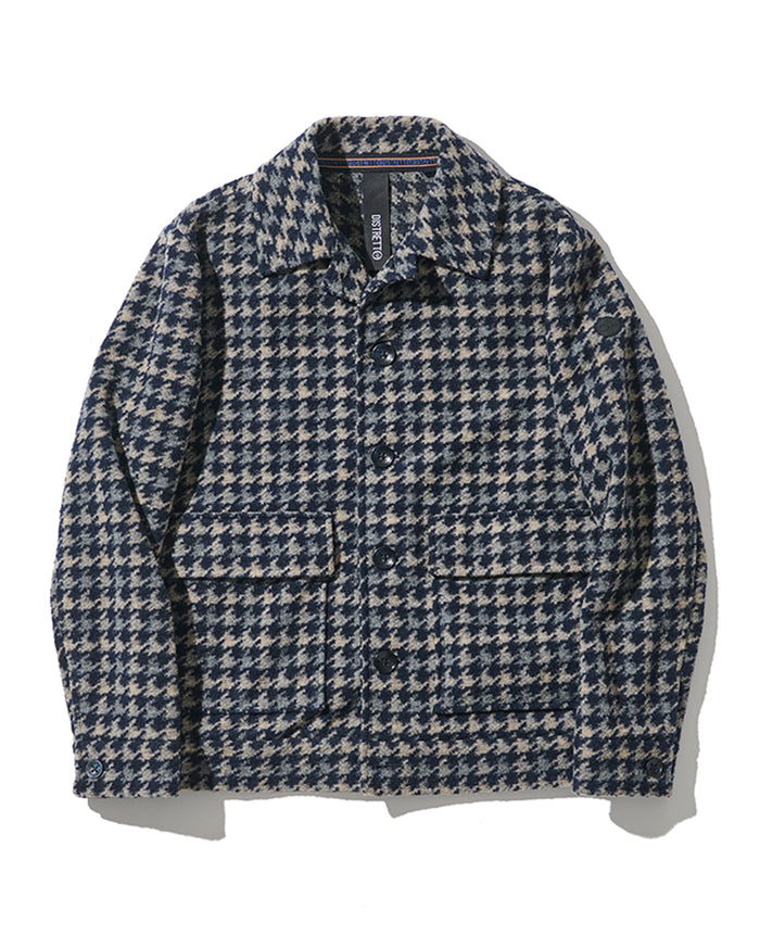 千鳥格子柄ブルゾン – 買えるLEON