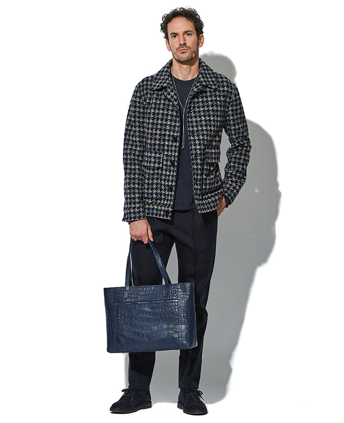 千鳥格子柄ブルゾン – 買えるLEON