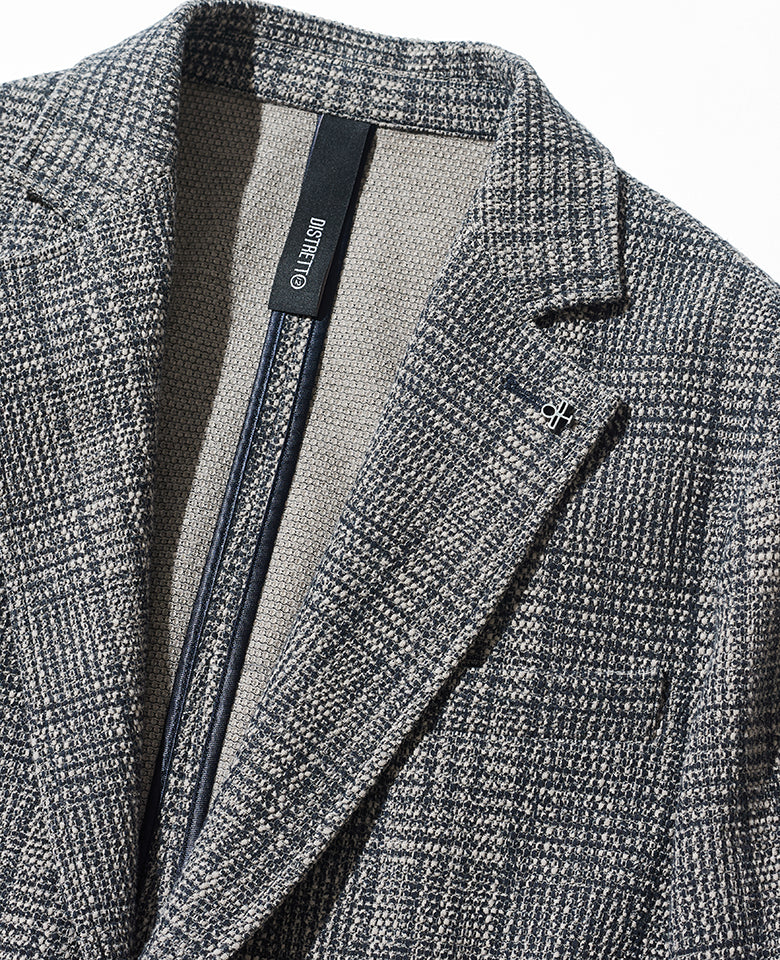 グレンチェックジャケット