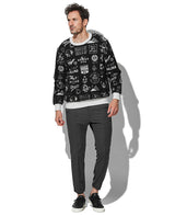 バリアスマークスジャガードニット