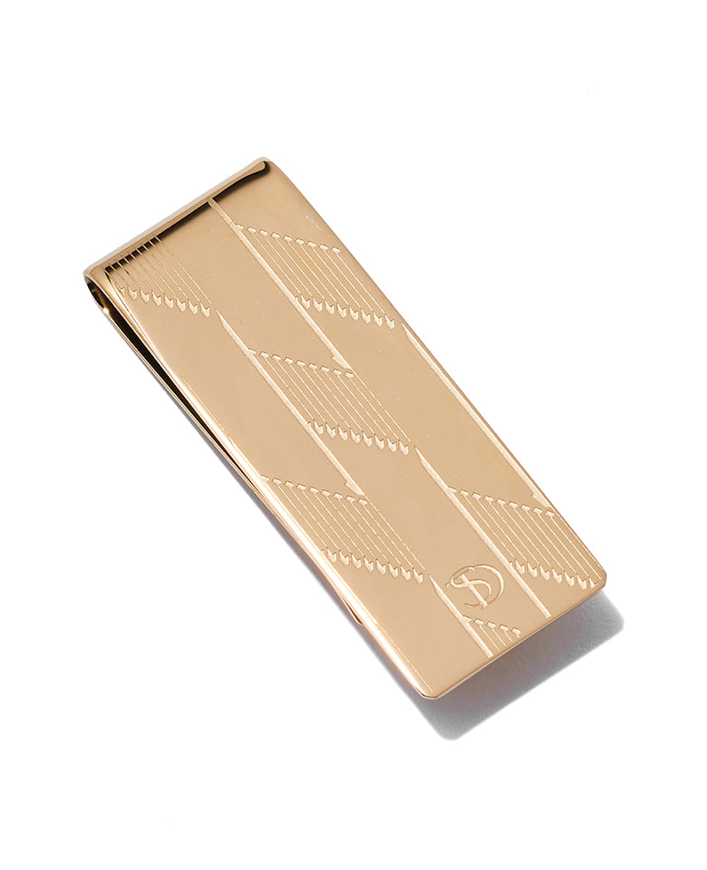 MONOGRAM 1872 マネークリップ クロム ゴールド