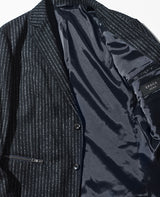 ストライプセットアップ（ブラック）