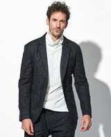 ストライプセットアップ（ブラック）