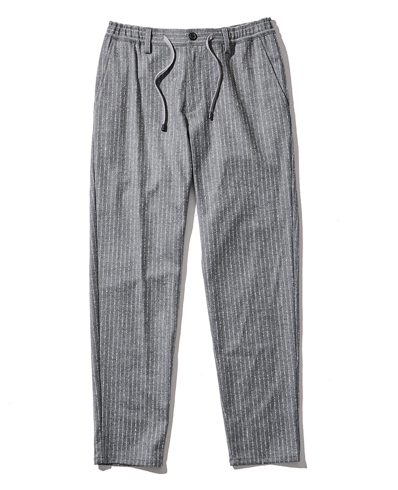 ストライプセットアップ（チャコール）