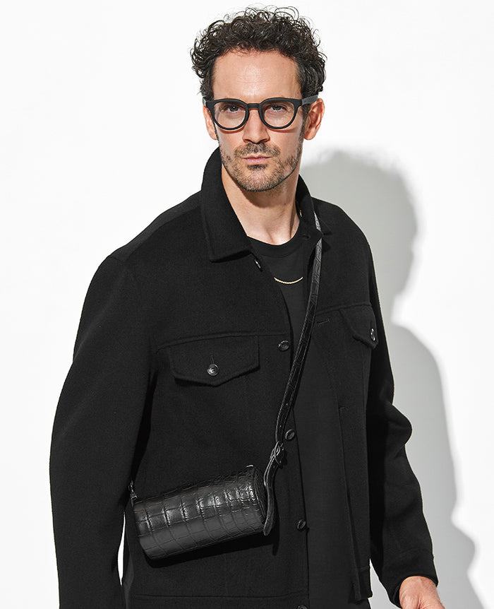 ロンエキャレ RONDet CARRE クロコダイル ショルダーバッグ Crocodile - ロンエキャレ RONDet CARRE クロコダイル ショルダー