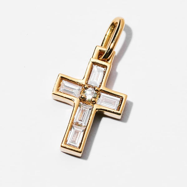 CURIOSITY CROSS（ K18YG ダイヤモンド） – 買えるLEON