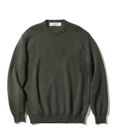 ラウンドネックセーター