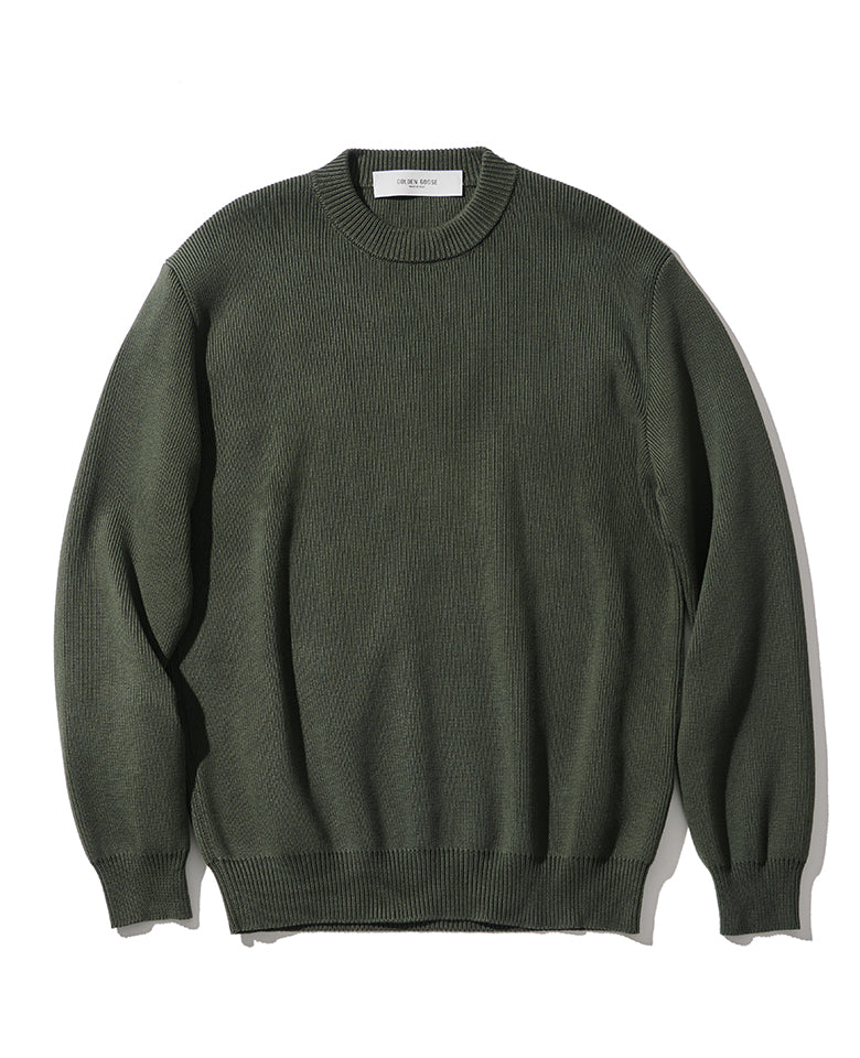 ラウンドネックセーター