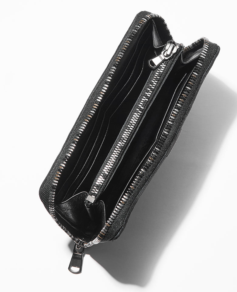 ラウンドジップ長財布