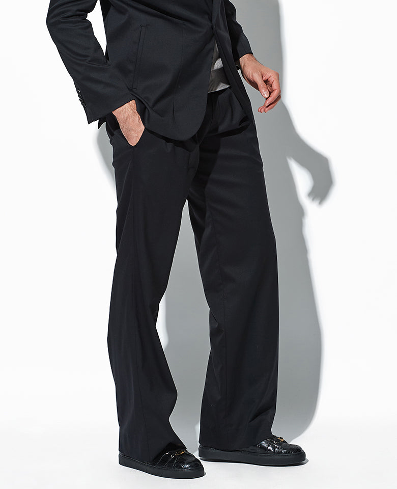 ウールセットアップ（ブラック）