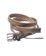 ナローレザーエラスティックベルト