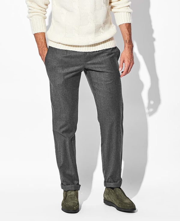 Drawcord easy trousers