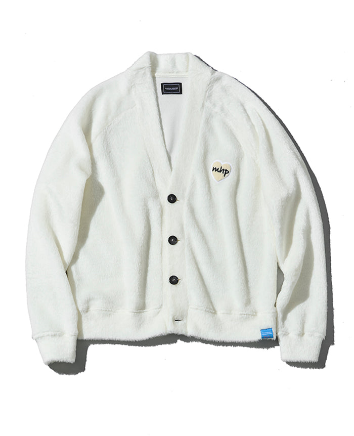 1ハートワッペンシャギーカーディガン – 買えるLEON