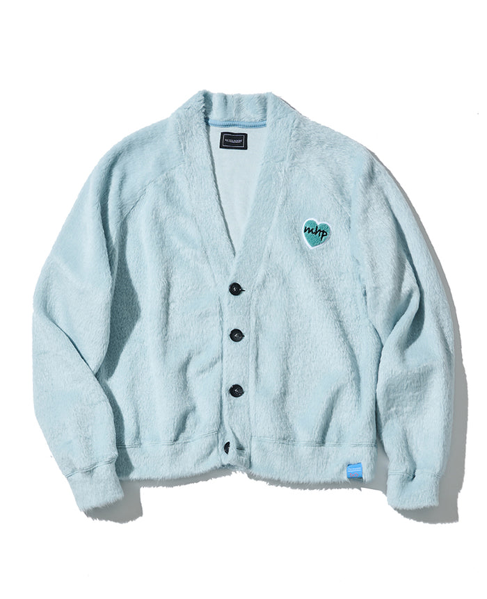 1ハートワッペンシャギーカーディガン – 買えるLEON