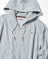 ロングスリーブジップアップパーカー