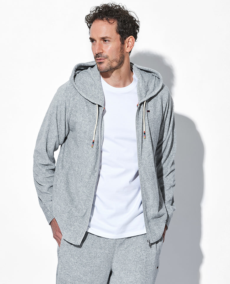 パイルセットアップ(グレー杢)