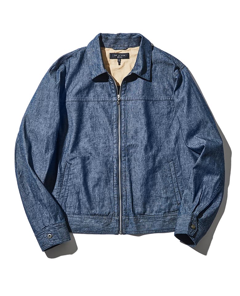 ZIP OWEN DENIM TRUCKER