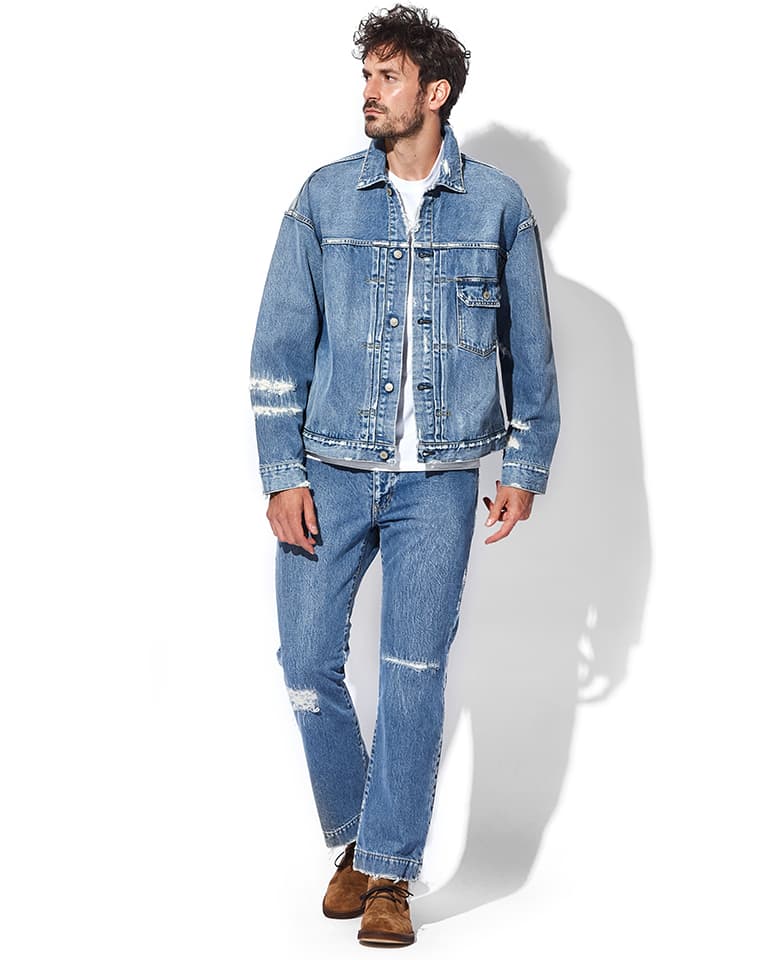 14OZ DENIM 1st JKT（リペア）