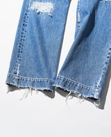 14OZ DENIM 5Pkt パンツ（リペア）