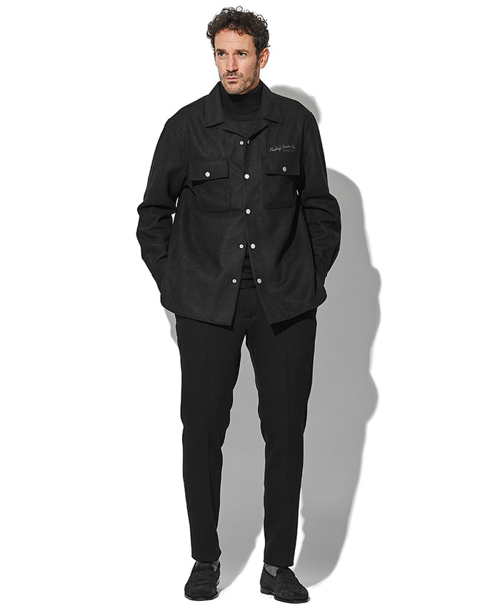 ウールブレンド アンコンシャツジャケット – 買えるLEON