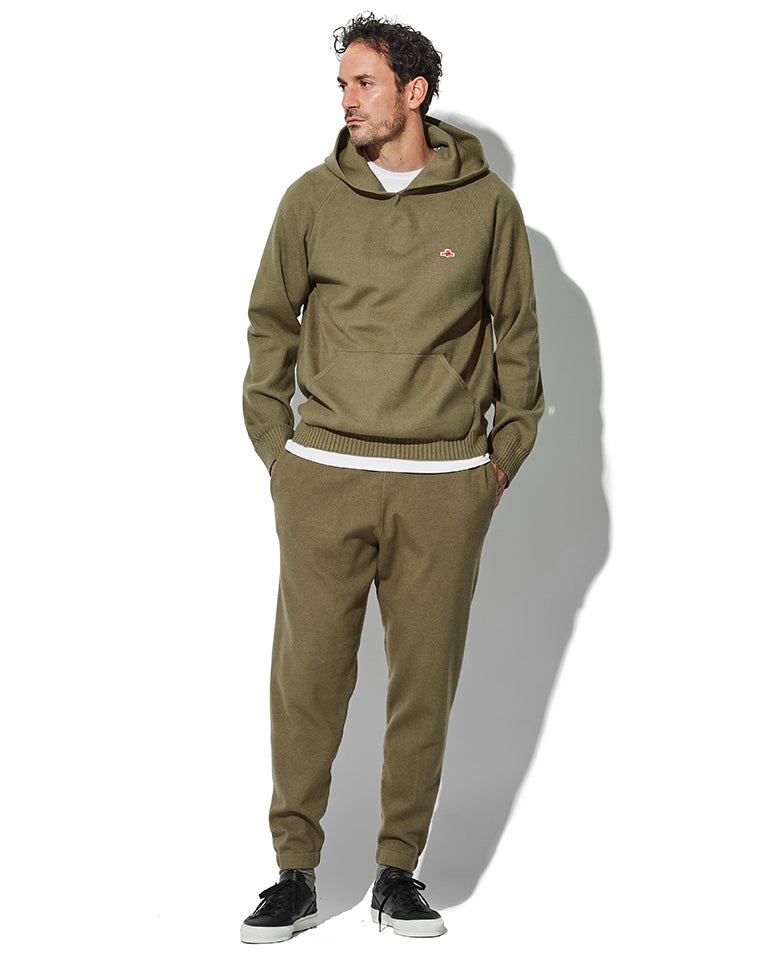 リサイクルファイバーニットジョグパンツ