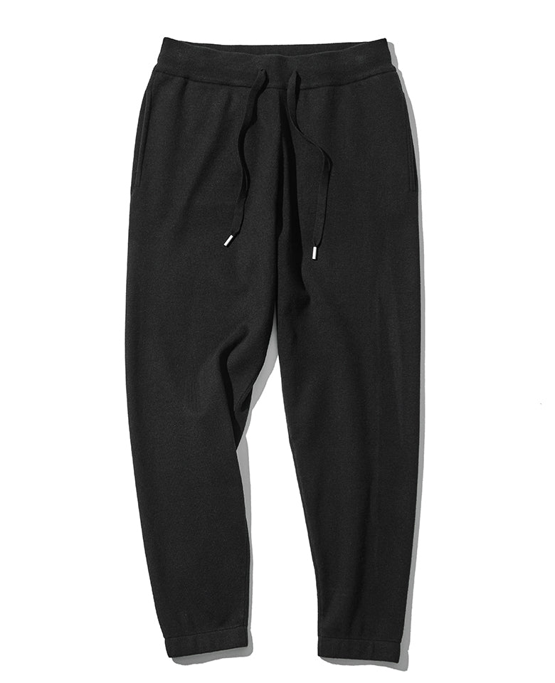 リサイクルファイバーニットセットアップ（ブラック）