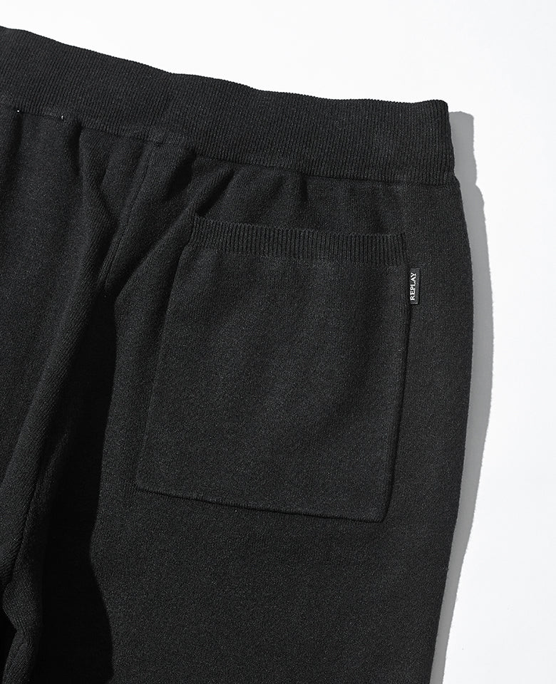 リサイクルファイバーニットセットアップ（ブラック）