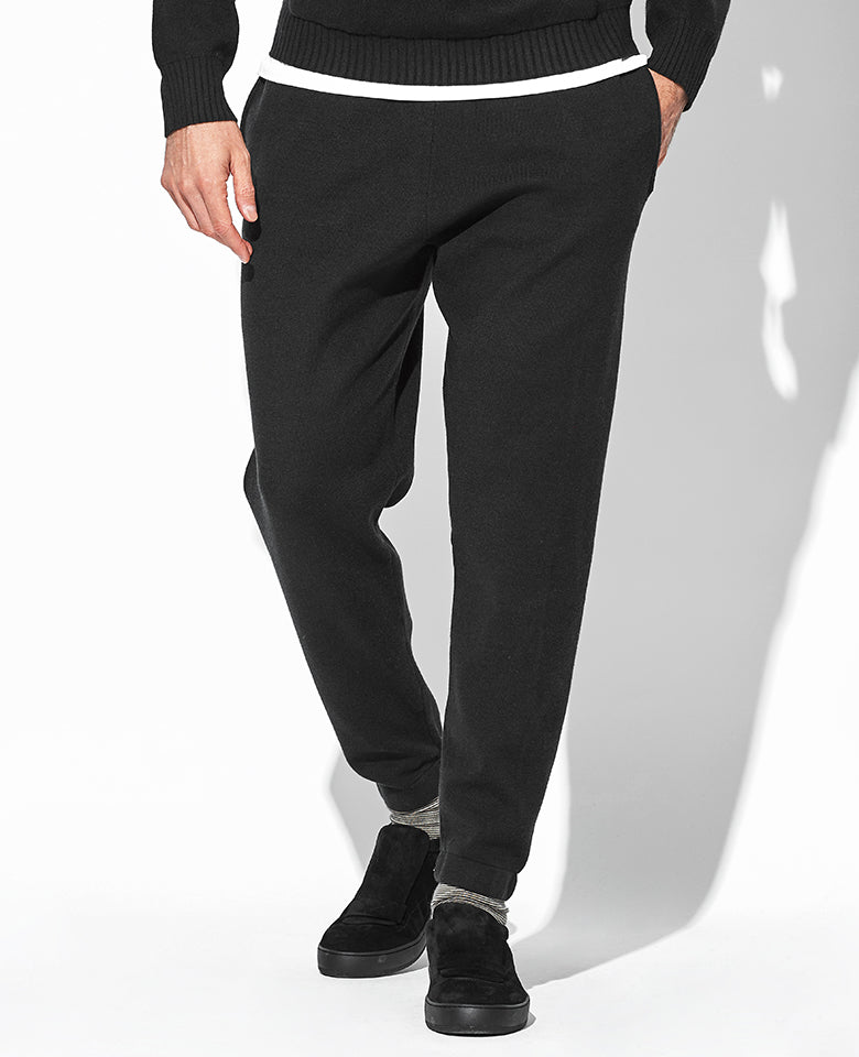 リサイクルファイバーニットジョグパンツ