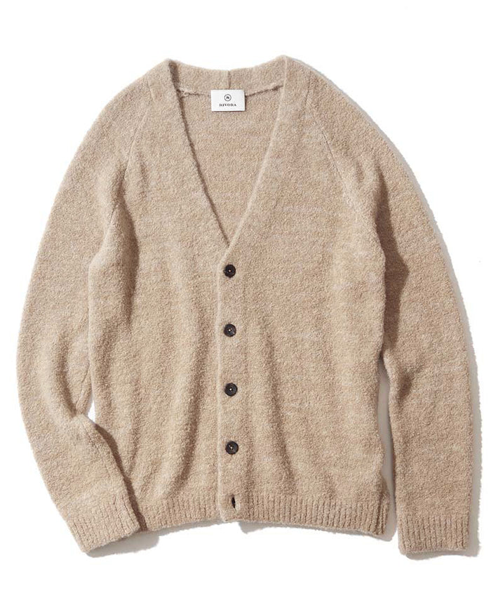 【24AW】エブール　カーディガン　モヘア　アルパカ 24AW】エブール カーディガン モヘア アルパカ 24AW】エブール