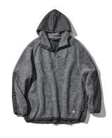 ウールフリースオーバーサイズフーディー